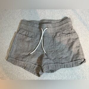 Athleta Cabo 4” Textured Linen Shorts 🌿